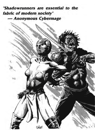 Braderunner's art — Commission: shadowrunners. Order a picture
